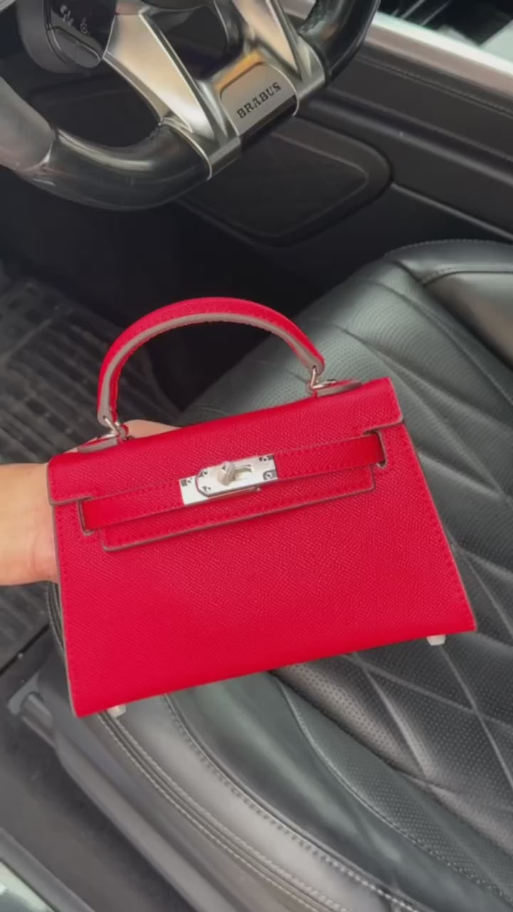 Petit Mavi Rouge Argenté